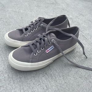 Superga 2750 Cotu Classic Sneaker in Grey-Blue (Size 8)